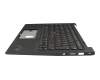 SN21D05733 teclado incl. topcase original Lenovo DE (alemán) negro/negro con retroiluminacion y mouse stick