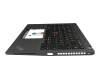 SN21D68495 teclado incl. topcase original Lenovo DE (alemán) negro/negro con retroiluminacion y mouse stick