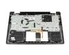 SN21K12207 teclado incl. topcase original Lenovo DE (alemán) gris/canaso con retroiluminacion