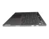 SN21P33216 teclado incl. topcase original Lenovo DE (alemán) gris/canaso con retroiluminacion