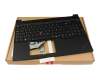 SN21R05914 teclado incl. topcase original Lenovo DE (alemán) negro/negro con retroiluminacion y mouse stick