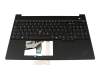 SN21R05914 teclado incl. topcase original Lenovo DE (alemán) negro/negro con retroiluminacion y mouse stick