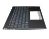 SN5011B teclado incl. topcase original LiteOn DE (alemán) negro/negro con retroiluminacion