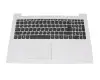 SN5364 teclado incl. topcase original Lenovo DE (alemán) gris/blanco