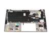 SN9191BL2 teclado incl. topcase original HP DE (alemán) negro/plateado con retroiluminacion y mouse stick