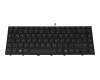 SNB175BL teclado original LiteOn DE (alemán) negro/negro con retroiluminacion