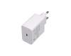 Samsung Galaxy Book 4 (NP750XGL) original cargador USB-C 65 vatios EU wallplug blanca