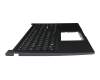 T066A1 Teclado incl. topcase DE (alemán) negro/azul