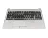 TH25GR Teclado incl. topcase DE (alemán) negro/plateado b-stock