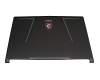 Tapa para la pantalla 39,6cm (15,6 pulgadas) negro original para MSI GE63 RGB 8SF/8SG/8SE (MS-16P7)
