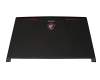 Tapa para la pantalla 39,6cm (15,6 pulgadas) rojo-negro original para MSI GP63 8RF (MS-16P5)