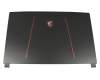 Tapa para la pantalla 43,9cm (17,3 pulgadas) negro original para MSI GE75 Raider 8SE/8SF/8SG (MS-17E2)