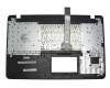Teclado (DE) negro/negro - sin touchpad para Asus X751LDV