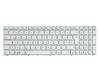 Teclado, alemán (DE) - blanco - para Asus N90
