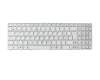 Teclado, suizo/francés (CH/FR) - blanco para Asus K72JU