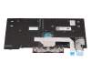 Teclado CH (suiza) color negro/chiclet negro con retroiluminación y mouse-stick original para Lenovo ThinkPad L13 Yoga Gen 2 (21AD/21AE)