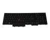 Teclado CH (suiza) color negro/chiclet negro/mate con retroiluminación y mouse-stick original para Lenovo ThinkPad L15 Gen 1 (20U7/20U8)