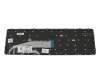 Teclado CH (suiza) color negro/chiclet negro/mate original para HP ProBook 470 G3