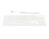 Teclado DE (alemán) blanco original para Dell Latitude 13 2in1 (7390)