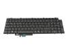 Teclado DE (alemán) color gris/chiclet canosa con retroiluminación para Dell Precision 15 (3591)