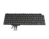 Teclado DE (alemán) color gris/chiclet negro con retroiluminación original para Dell Precision 17 (7750)