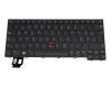 Teclado DE (alemán) color negro/chiclet negro con mouse-stick original para Lenovo ThinkPad P14s Gen 4 (21K5/21K6)
