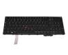 Teclado DE (alemán) color negro/chiclet negro con mouse-stick original para Lenovo ThinkPad T16 G1 (21BV/21BW)