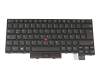 Teclado DE (alemán) color negro/chiclet negro con mouse-stick original para Lenovo ThinkPad T470 (20HD/20HE)