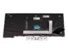Teclado DE (alemán) color negro/chiclet negro con retroiluminación y mouse-stick original para Lenovo ThinkPad L14 Gen 2 (20X5/20X6)