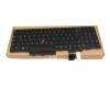 Teclado DE (alemán) color negro/chiclet negro con retroiluminación y mouse-stick original para Lenovo ThinkPad P17 Gen 2 (20YU/20YV)