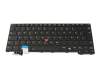 Teclado DE (alemán) color negro/chiclet negro con retroiluminación y mouse-stick original para Lenovo ThinkPad T14 G6 (21QC)