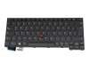 Teclado DE (alemán) color negro/chiclet negro/mate con mouse-stick original para Lenovo ThinkPad L13 2-in-1 Gen 5 (21LM/21LN)