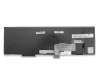 Teclado DE (alemán) color negro/chiclet negro/mate con mouse-stick original para Lenovo ThinkPad L570 (20J8/20J9)