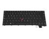 Teclado DE (alemán) color negro/chiclet negro/mate con mouse-stick original para Lenovo ThinkPad T470s (20HF/20HG/20JS/20JT)