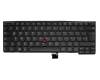 Teclado DE (alemán) color negro/chiclet negro/mate con retroiluminación y mouse-stick para Lenovo ThinkPad T450 (20BV/20BU/20DJ)