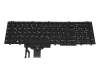 Teclado DE (alemán) negro con mouse-stick original para Dell Precision 17 (7730)
