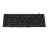 Teclado DE (alemán) negro con retroiluminación original para MSI Katana GF66 11UE (MS-1581)