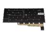 Teclado DE (alemán) negro con retroiluminación original para MSI Summit E13 Flip (MS-13P2)