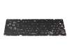Teclado DE (alemán) negro con retroiluminación original para Mifcom Gaming Laptop i9-14900HX - RTX 4080 17 (GM7PX8N)