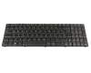 Teclado DE (alemán) negro original para Asus K75DE