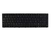 Teclado FR (francés) color negro/chiclet negro/mate original para Asus F50GX