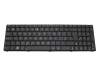 Teclado SF (suiza-francés) antracita original para Asus X73SJ