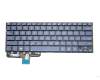 Teclado US (Inglés) azul original para Asus ZenBook UX301LA