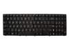 Teclado US (Inglés) color negro/chiclet negro con retroiluminación original para Asus K51AE