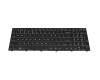 Teclado US (Inglés) color negro/chiclet negro con retroiluminación original para Medion Erazer P17815