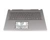 Teclado incl. topcase CH (suiza) gris/canaso con retroiluminacion original para Acer Aspire 17 (A17-51M)