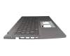 Teclado incl. topcase CH (suiza) gris/canaso con retroiluminacion original para Acer Aspire 5 (A515-57)