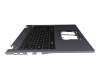 Teclado incl. topcase CH (suiza) negro/antracita con retroiluminacion original para Acer TravelMate Spin P4 (TMP414RN-55-TCO)