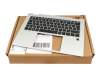 Teclado incl. topcase CH (suiza) negro/canaso con retroiluminacion original para HP Elite x360 1040 G9