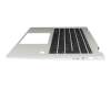 Teclado incl. topcase CH (suiza) negro/canaso con retroiluminacion original para HP Elite x360 1040 G9